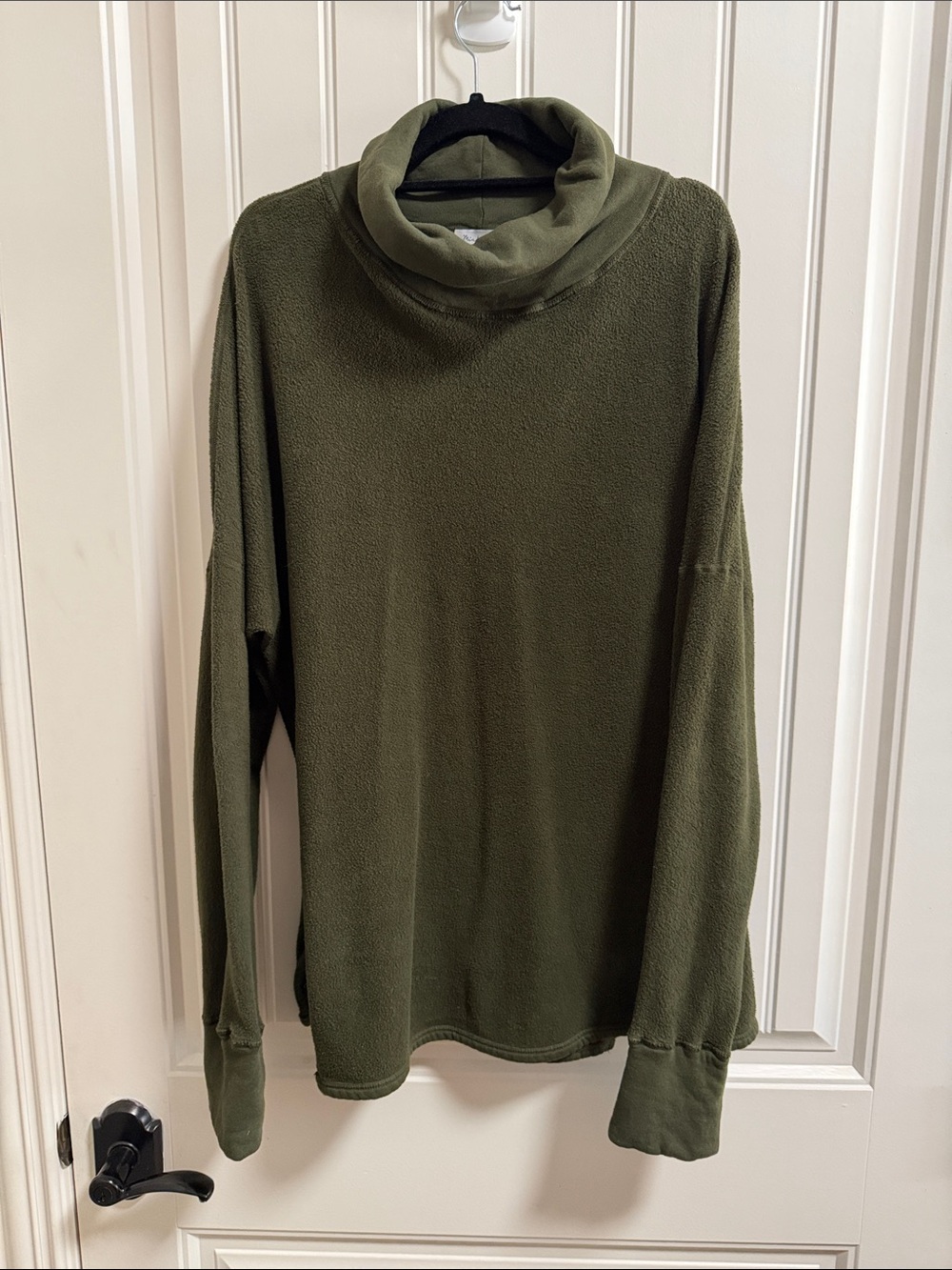 Michael Stars Olive Green Cowl Neck Sweater